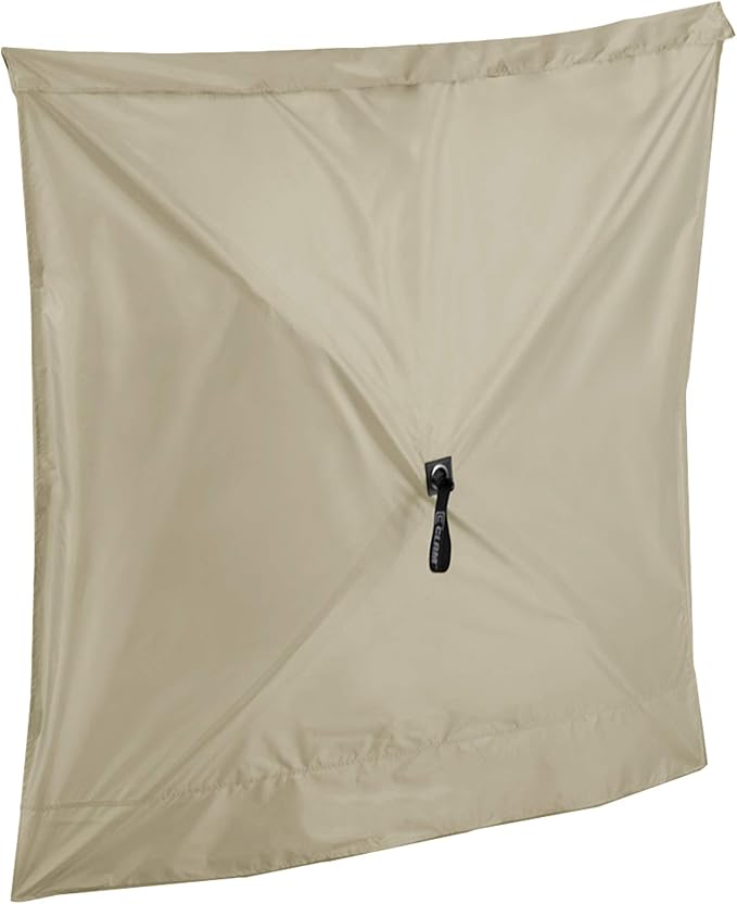 Clam Quick-Set Wind &amp Sun Panels – 3-Pack Tan Accessory for Pop-Up Screen Shelter – Durable Sidewalls for Privacy Shade &amp Weather Protection – with Carry Bag – Tent Not Included