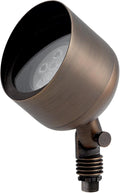 Kichler 12V PAR36 Brass Uplight Accent Light in Centennial Brass Outdoor Landscape Spotlight 15487CBR