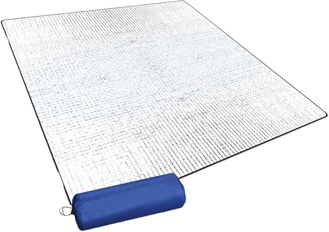 Aluminium Sleeping Mat Tent Mat Foam Aluminum Foil Blanket Insulating Thermal Camping Mat Waterproof Sleeping Tent Pad Outdoor