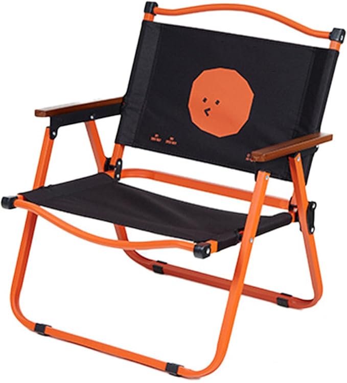 Folding Beach Chair for Adults Relax Camping Beach Chairs Foldable Armchair Lightweight Beach Chairs Supports 120 Kg for Beach Lawn ConcertBlack