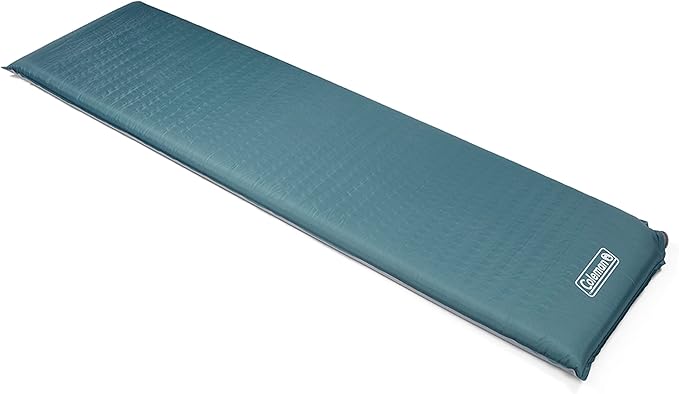 Coleman Silver Springs Self-Inflating Sleeping Pad Comfortable Camp Pad with Insulating Foam &amp Durable PVC Coating Lightweight Sleeping Mat Inflates in Minutes
