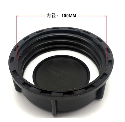 IBC Tote Lid 8 Pcs IBC Cap Adapter Coarse Thread Faucet Accessories Hose Outside Valve Cover Water Tote Tank for Industries Storage