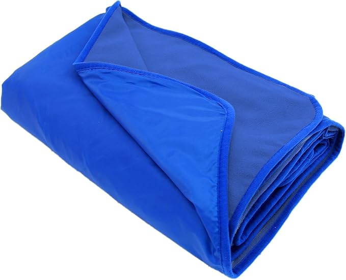 Threadart Personalized Outdoor Rainproof &amp Windproof Thick Stadium Blanket | for Camping Picnic Sports Festivals Football Baseball Concerts Parks Beach 55 x 79