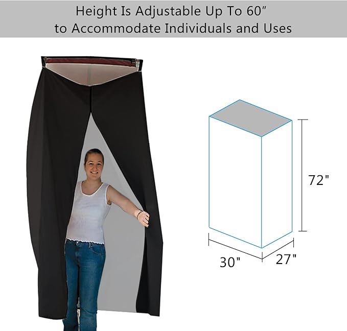 TT MOTOR Privacy Tent for Boats Privacy Curtain for Pontoons Pontoon Boat Hanging Privacy TentDrop Down for Bimini Top