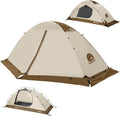 1/2 Person Backpacking Tent for 4-Season - Winter Waterproof Tent for One Person Lightweight Camping Gear for Backpacking Easy Set Up Cold Weather Essentials by Underwood Aggregator