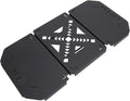 Portable Aluminum Alloy Folding Table Top for Lunch Box Convertible Coffee Station Board with Storage Bag Outdoor Camping Accessory