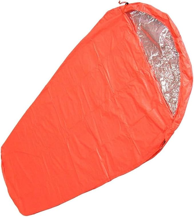 Thermal Survival Bivvy Sacks for Camping Outdoor Emergencies Thermal Blanket Survival Bag Emergencies Bivvy Bag
