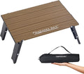 Old Bahama Bay Ultralight Aluminum Mini Table 66lbs/30kg Weight Capacity Foldable Small Beach Table with Retractable LegsSuitable for Picnic Camping Outdoor Hiking
