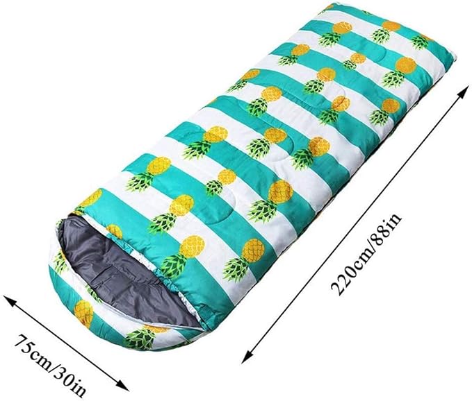 Sleeping Bag - Camping BagSpring Fall Lightweight Waterproof for Adults and Kids Gear Equipment220x75cm