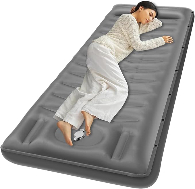 Camping MattressBuilt-in Foot Pump Waterproof Outdoor Gear | Camping Mattress Padfor Backpacking Tent Hiking Traveling Beach
