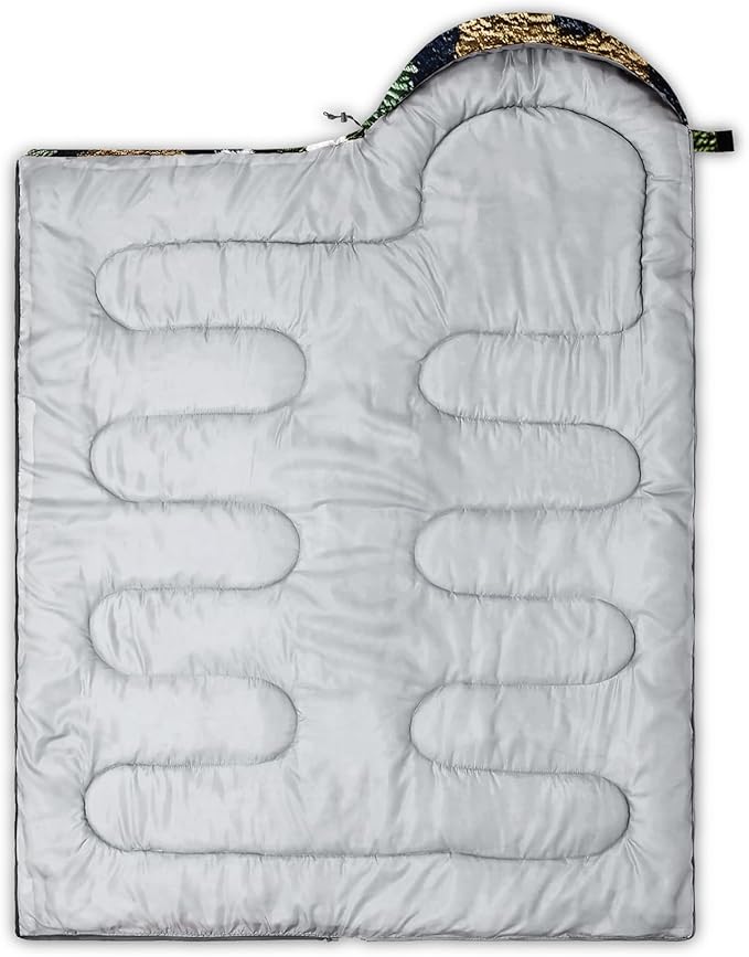 AILONEN Cartoon Camping Sleeping Bag for Boys Girls AdultsLightweight &amp Waterproof3 Season Warm &amp Cold WeatherPortablePrinted Sleeping BagTravelingCampingHiking