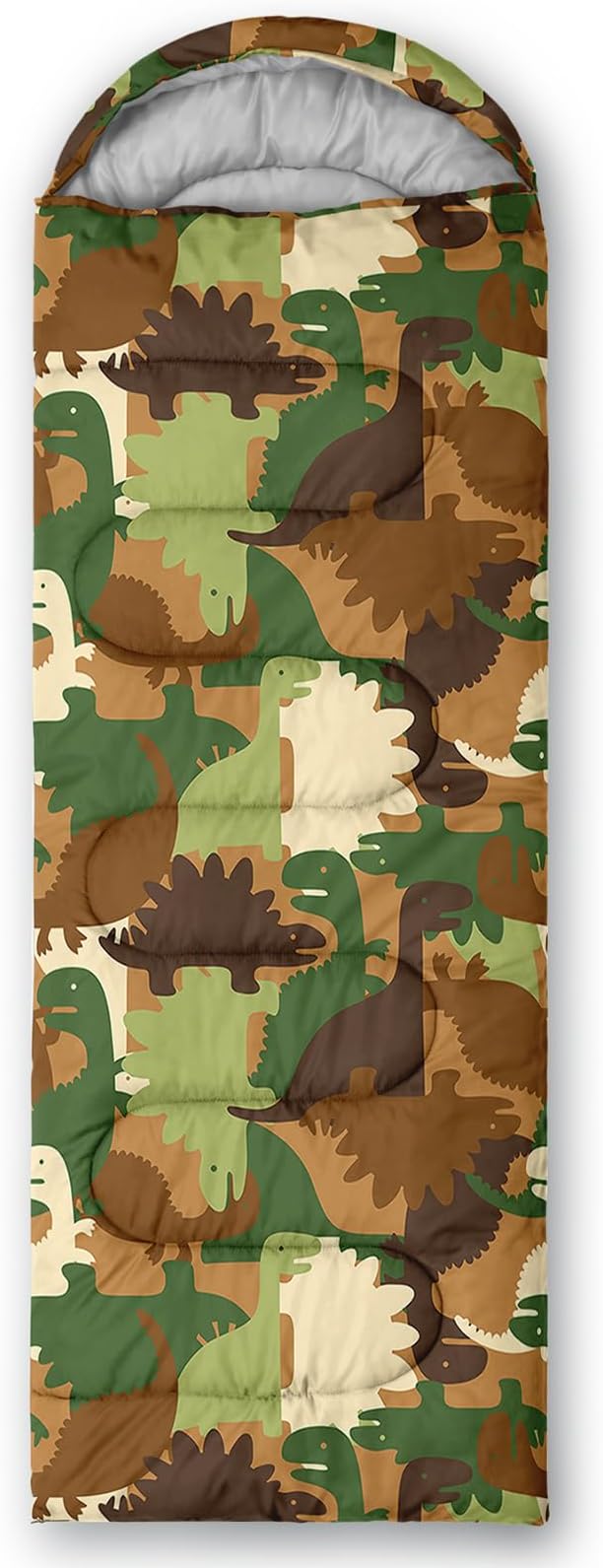 AILONEN Cartoon Camping Sleeping Bag for Boys Girls AdultsLightweight &amp Waterproof3 Season Warm &amp Cold WeatherPortablePrinted Sleeping BagTravelingCampingHiking