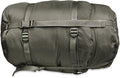 Military Style Compression Sack for Sleeping Bag –Large Nylon Foliage - Waterproof Stuff Sack w/Drawstrings - Compression Sacks for Backpacking Hiking Sports &amp Travel