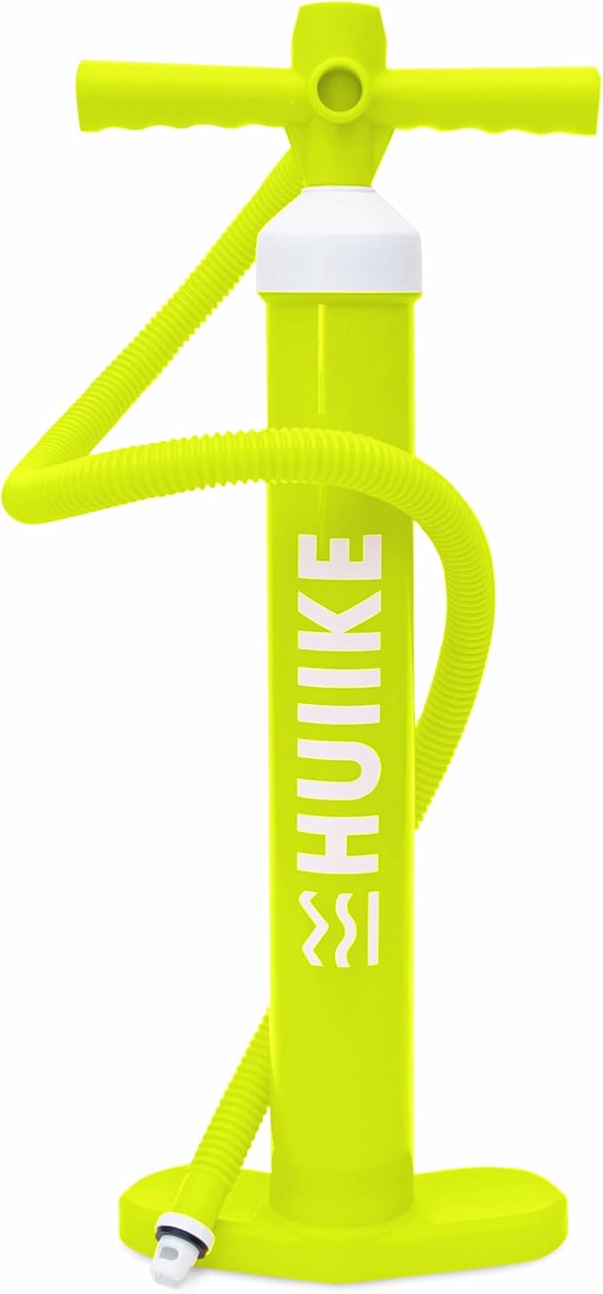 HUIIKE Paddle Board Pump Manual with Double Action Sup Hand Pump of 15 PSI Stable Handpump for Paddleboarding Paddleboard Handpump | Paddle Board Accessories for Inflatable Stand Up Paddleboard