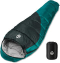 Northroad Mummy Sleeping Bag 14-59 ℉ 3-4 Season Warm &amp Cool Weather Summer Spring Fall Lightweight Washable Sleeping Bag for Outdoor Camping Hiking Travel Hunting