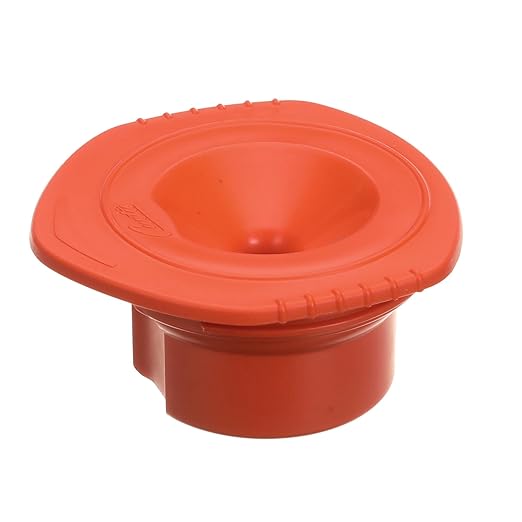 Wilbur Curtis Lid Orange Seamless Pour Pot