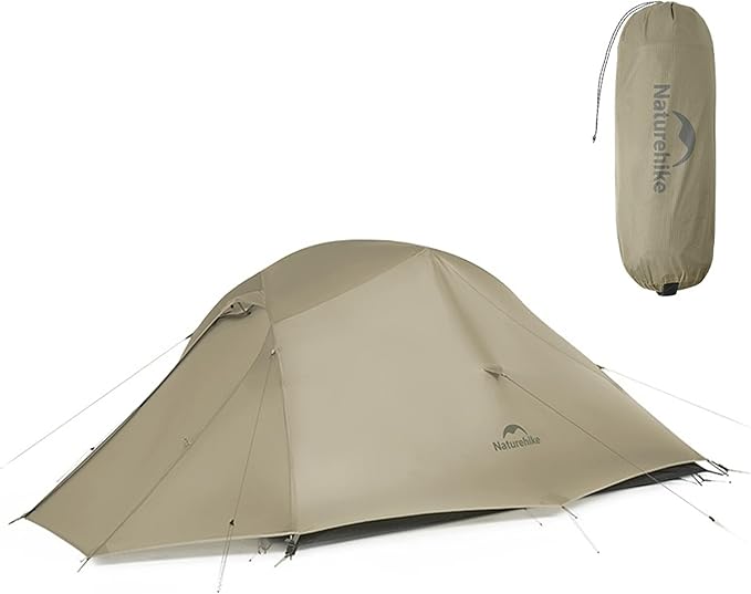 Naturehike Cloud up Pro Camping Tent 1/2/3 Person Ultralight Tents 3 Season Backpacking Tent Waterproof for One Man Self-Standing Easy Setup for Cycling Outdoor Camp