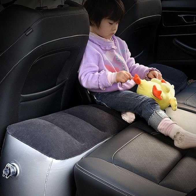 Inflatable Car Air Mattress Back Seat Bed Universal Back Seat Gap Filler Pad Extender for SUV Camping Sleeping Travel Rest