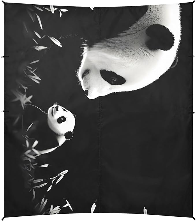 Cute PandaCamping Sun Shelters 9.2 x 10.5 FT Beach Canopy Tent Sun Shade with Carrying Bag for Camping Trips Fishing Backyard Fun or Picnics 21340722