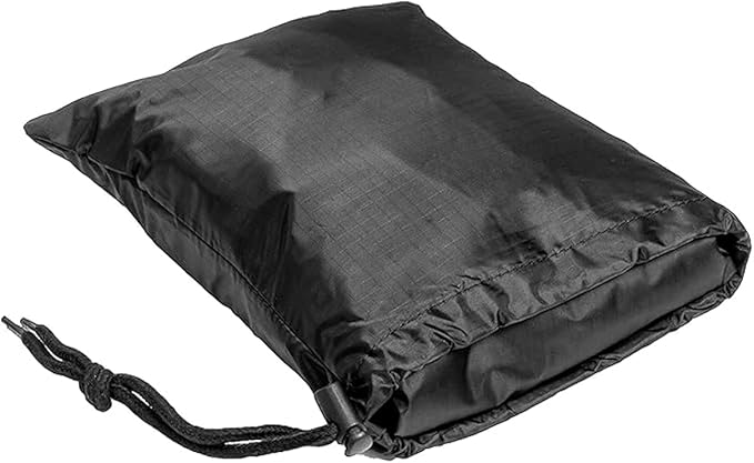 Mil-Tec Adult Ripstop Wet Weather Lightweight Waterproof Multi-Use Rain Poncho with Hood - Use as Bivouac Sack Shelter Tent