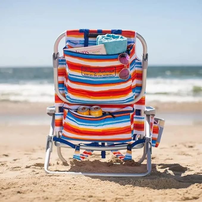 Tommy Bahama Backpack Beach ChairAluminum (Sailfish and Palms)