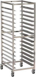 Quick Rack for Baking Pans15-Tier Baking Rack Rolling Pan Speed Rack for Cooking - Heavy Duty Home &amp Commercial Use (150x61x46cm) - Perfect for Cookies Cakes and Pastries