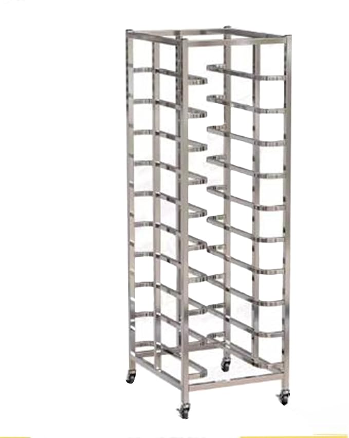 Quick Rack for Baking PansHeavy-Duty Stainless Steel Baking Cooling Rack Commercial Grade Bread Pan Tray for Bakeries &amp Professional Kitchens - Perfect for Baking &amp Cooling Pastries