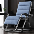 Padded Zero Gravity Chair Patio Recliner Chair Folding Camping Chairs with Cup Holder Lounge Chairs with 168° Angle Adjustment Beach Chair Deck Chairs Outdoor/Blue C (/Blue B)