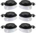 Solar Gutter Lights Outdoor 9 LED Super Bright Waterproof Wireless Security for Garden Wall Yard Deck