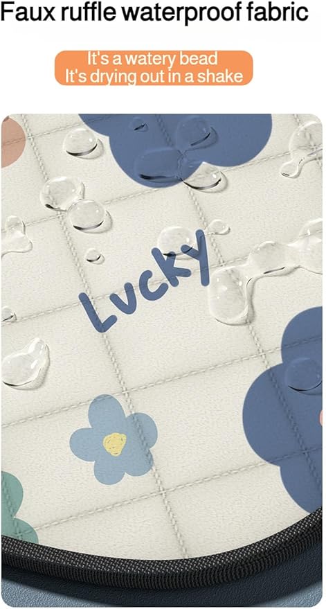 lilaBelle] Thick Picnic Mat【Waterproof Camping Blanket】 Oxford Cloth with PVC Backing Portable Outdoor Cover for BBQ Spring Outing Festival Beach Party Essentials Style H