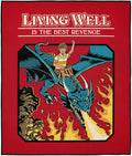 LOGOVISION Steven Rhodes Living Well Outdoor Blanket for Picnic Beach Camping Park Tailgate 50x60
