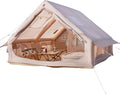 4-10 Person Inflatable Tent Waterproof Quick Setup for Camping Glamping and Family Outdoor Use Beige