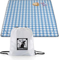 Picnic TIME Disney Pixar Ratatouille Impresa Picnic Blanket Lightweight Folding Beach Blanket with Carry Backpack Machine Washable Water Resistant Fleece Picnic Mat (Black and White)