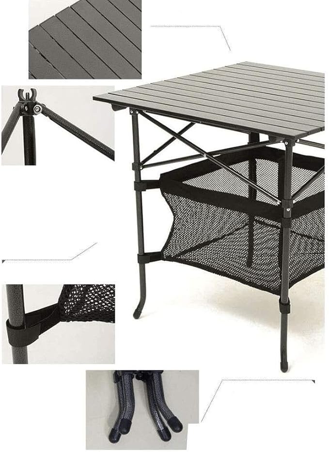 Camping Folding Table Portable Lightweight Foldable Small Table Perfect for Outdoor Camping Picnic Beach Hiking Easy to Install &amp Clean