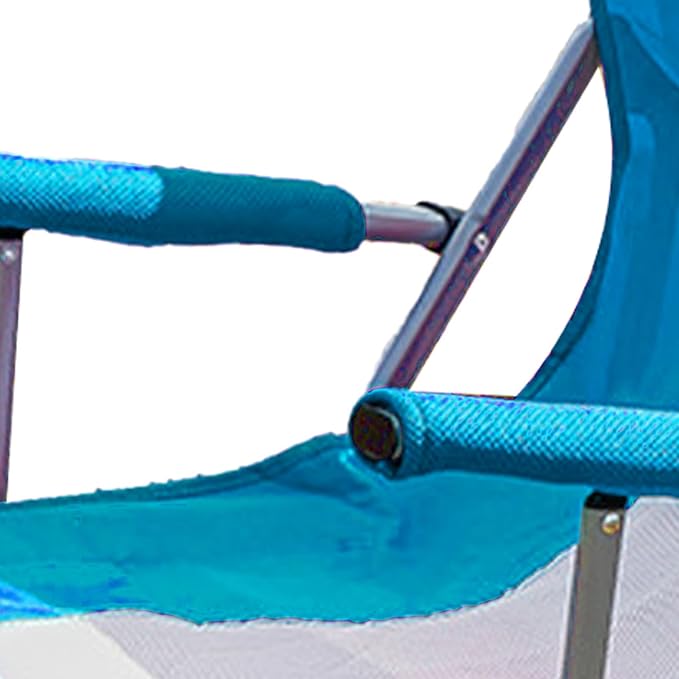 Topyond Portable Camping Chair Strong Iron Structure Folding Chair with 600D Oxford Cloth Outdoor Chair with Cup Holder for Fishing and Outdoor Leisure Activities