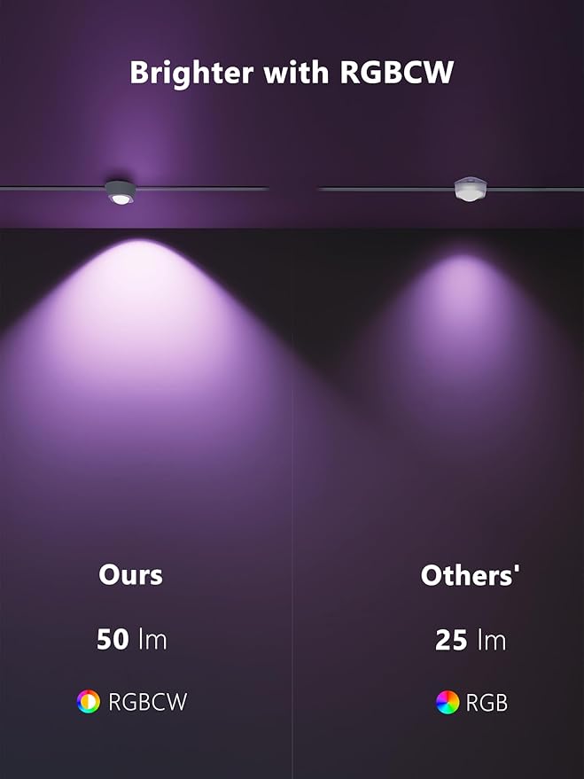 BrizLabs Signature Permanent Outdoor RGBCW Lights 150ft 90 LED Smart House Lights Work with Alexa &amp Google Home WiFi Waterproof Smart Eave Light with 200+ Custom Scene-Color for Xmas Halloween H