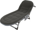Folding Camping Cot for Adults Sleeping 5Position Folding Chaise Lounge Chair Camping Cot Outdoor Portable Lounge Chair Sleeping Cots Bed Outdoor and IndoorA