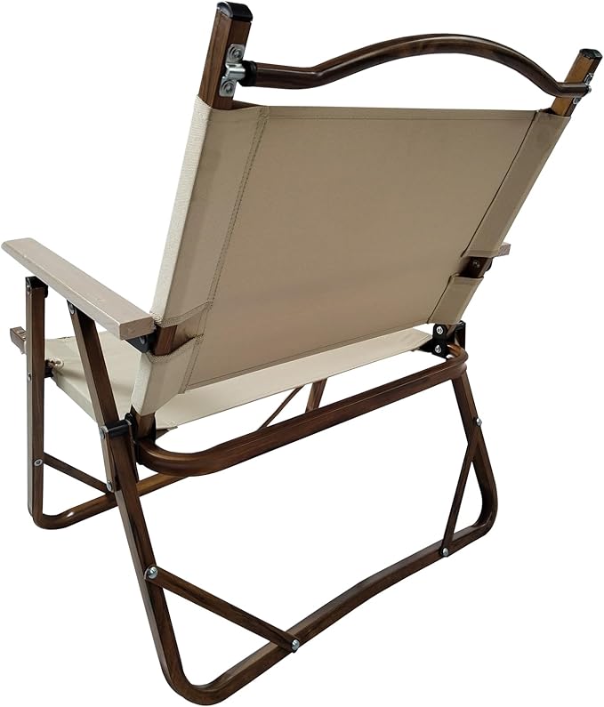 GOWE Comfy Foldable and Portable Chair with Armrests Aluminium Frame Travel Kermit Chair Easy to Fold and CarrySet of 4 for Children