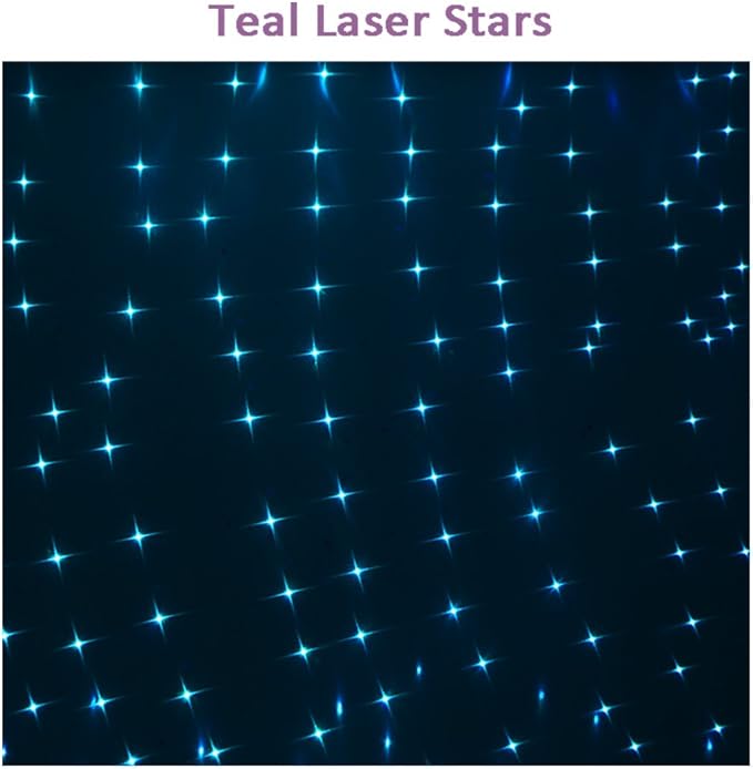 LedMAll Motion Snow Fall Full Spectrum Star Effects 7 Color White Laser Christmas Lights Decorative Lights Remote Control
