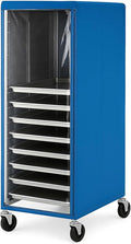 Pan Rack Cover Blue Vinyl - 28 L x 23 W x 64 H