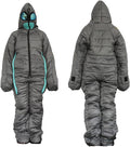Wearable Sleeping Bag 3 Season Alien-Shaped Sleeping Bag Camping Adults Full Body Sleep Pouch for CampingTraveling Hammocks Hiking Backpacking Lounging