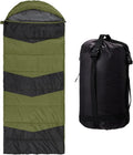 Heated Sleeping Bag with 3-Speed Temperature Control USB Powered Waterproof 190T Polyester Lightweight Portable for Camping Hiking Backpacking Office Car &amp RV - 82.7 x 33.5