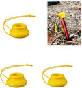 Tent Stake Pusher Tool for Camping &amp Backpacking – Lightweight Universal Ground Stake Driver Accessory for Outdoor Setup3 Packs (Blue)