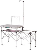 Coleman Pack-Away Portable Camp Kitchen Outdoor Folding Kitchen with Food Prep Area Great for Camping Tailgating Grilling &amp More