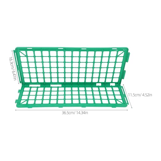 4pcs Green Plastic Fruit and Vegetable Storage Organizer Fence for Supermarket and Kitchen Use – Shelf Divider Guardrail for Fresh Produce Display and Space-Saving Rack Accessories