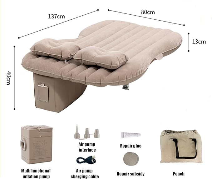 Car Camping Air Beds for Kia Cerato/Clarus/Joice/Magentis/Opirus/Pregio/Pride Car Air Bed Car Sleeping Mattress Car AccessoriesA