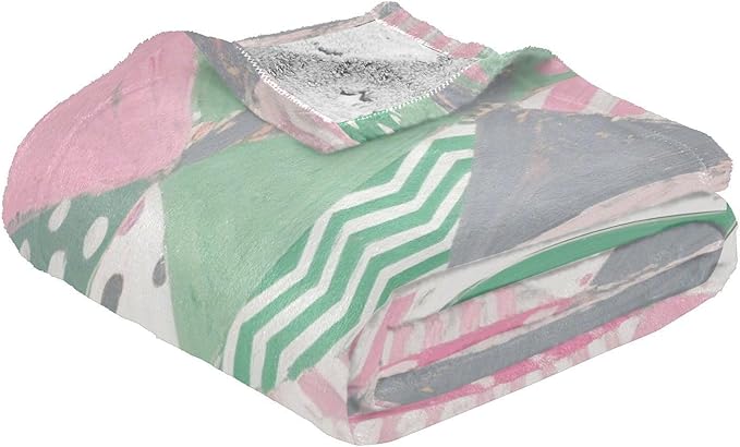 Throw Blankets For Couch Abstract Irregular abstract in Light Green Blankets Throws 50x70
