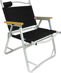 New Beach Chair Aluminum Alloy Low Chair Outdoor Leisure Camping Chair Folding Fishing Chair Portable Camping Chair Portable Chair for Camping Expedition Ergonomic Camping Chair