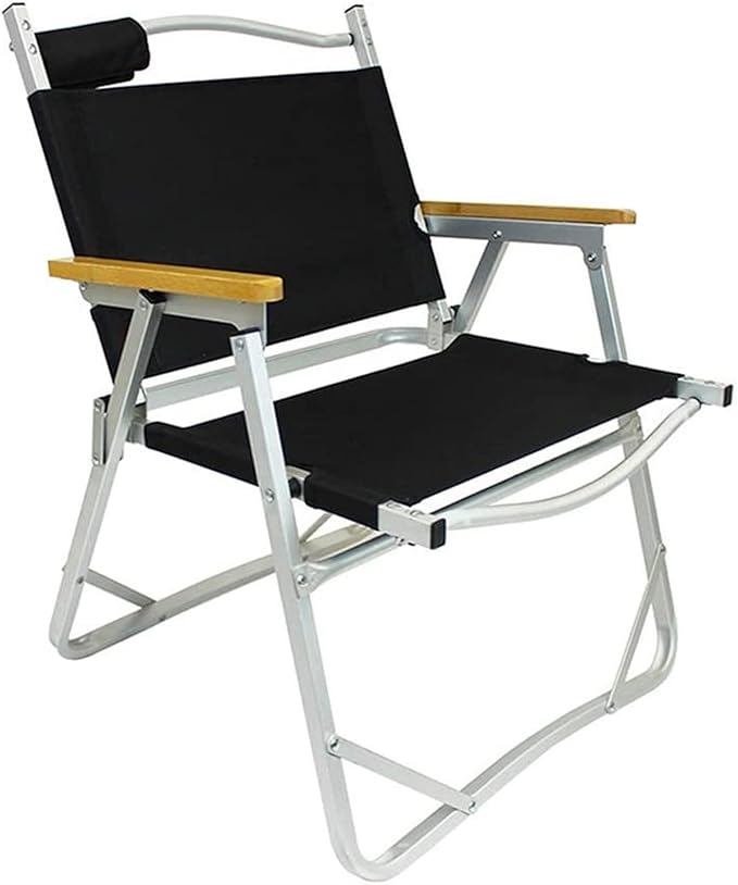 New Beach Chair Aluminum Alloy Low Chair Outdoor Leisure Camping Chair Folding Fishing Chair Portable Camping Chair Portable Chair for Camping Expedition Ergonomic Camping Chair