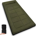 Portable Camping Cot Mattress 80 x 36 Inches Sleeping Mat with Waterproof Anti-Slip Bottom Floor Mattress Easy to Carry for Guest Tent Lawn Yard Camping Cot Easy to Store